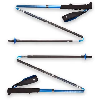 Black Diamond Distance Carbon Z Wanderstöcke (Größe 130CM, blau)