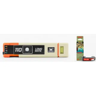 Lomography 110 Camera & Blitz + Color Tiger Film