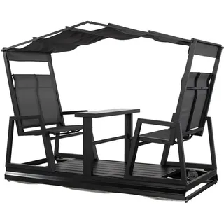 Sojag Carleton Schwarz 4-Sitzer