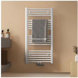 EMKE Badheizkörper 1000 x 500 mm 427 W weiß Mittelventil