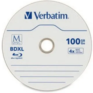 Verbatim M-DISC BD-R XL 100GB/1-4x , Jewelcase (5-Disc), blau