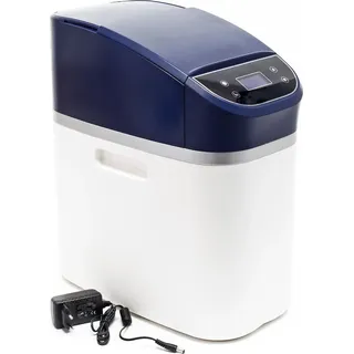 Wiltec SOFT-R1 Wasserenthärtungsanlage, Wasserentkalkung mit 500 l/h, Entkalkungsanlage mit Ionentauscher, Wasserenthärter mit 10 l Soletank