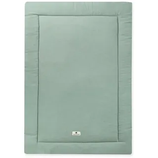 Julius Zöllner Krabbeldecke Musselin 95x135 cm, gruen