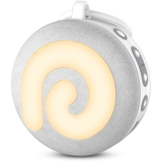 Dreamegg White Noise Machine Baby - D11 Einschlafhilfe Baby Weißes Rauschen Sound Machine mit 21 Musik-Stofftier und Licht, Baby Einschlafhilfe USB Wiederaufladbar Schlafhilfe für Kinder