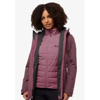 Jack Wolfskin Hunberg 3IN1 JKT Damen Lila XS