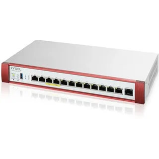 Zyxel USGFLEX500H ZyWALL High Speed Cyber Security Firewall | 1 Jahr UTM Security Pack | 4x Multi-Gig 2.5G (2x PoE+) | VPN | Business Class | Bis zu 300 Benutzer | Nebula Cloud