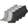 Quarter Socken 12er Pack Schwarz 47-49