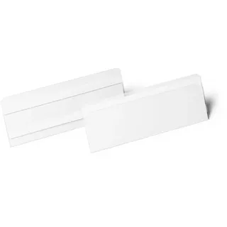 Durable Etikettentasche 1/2 A5 quer transparent
