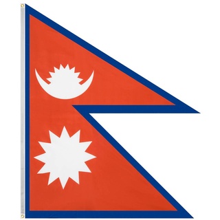 Nepal MUWO "Nations Together" Flagge 90x150cm-Größe:Einheitsgröße