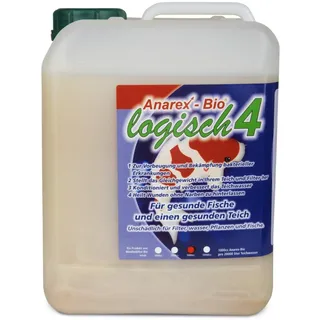 Anarex-Bio® 5 l • Biologische Milchsäurebakterien für Teich • Teichbakterien zur Vorbeugung von Krankheiten • Vernichtet 95% krankheitserregenden Bakterien