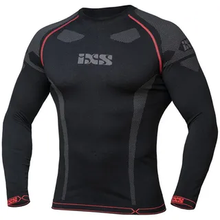 IXS Underwear Shirt 365 Langarm Funktions-Shirt Schwarz/Grau XS/S