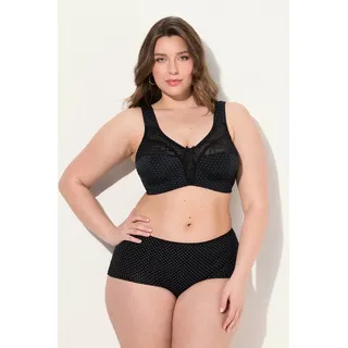 Ulla Popken Damen große Größen Übergrößen Plus Size Entlastungs-BH, Spitze, ohne Bügel schwarz 110E 830454100-110E - 110E