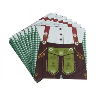 TIB 20 Servietten Oktoberfest Lederhose