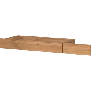 otto home Bettschubkasten OTTO HOME "Gala, Schublade auf Rollen für ausreichend Stauraum unter dem Bett", braun (pacific walnut), B:195cm H:20cm T:72cm, Spanplatte, Schubladen, Bettschubkasten, Ergänzung für die Betten Gala, passend für beide Liegeflächen