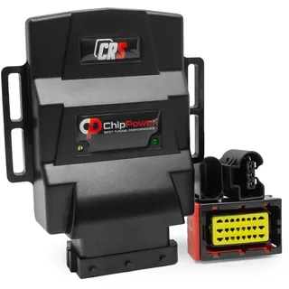 ChipTuning Box CRS für Transporter T6 VI 2.0 TDI 2015-2019 Tuningbox | Bis zu 30% mehr Leistung für VW Einfache Montage ohne Werkzeug keine ECU-Änderung QR-Anleitung Plug&Play