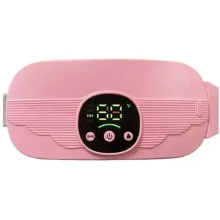 Cintura mestruale riscaldata con 4 livelli di calore e 4 modalità di massaggio Cintura riscaldante elettrica per il sollievo dal dolore mestruale