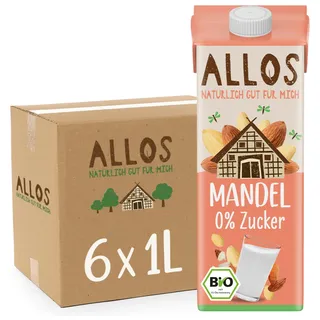 Allos Mandeldrink 8 x 1 l