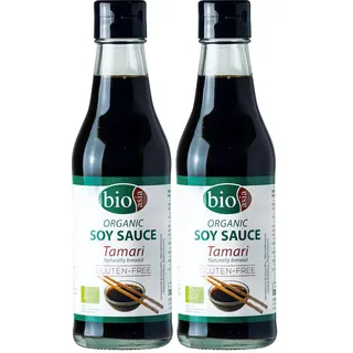Bioasia Bio Tamari Sojasauce, natürlich gebraut ohne Zusatzstoffe, glutenfrei (1 x 250 ml)