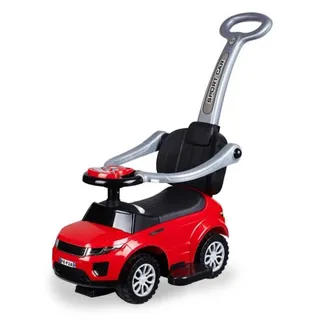 Lemodo Rutschauto mit Schiebestange Rutschfahrzeug ab 1 Jahr, rot