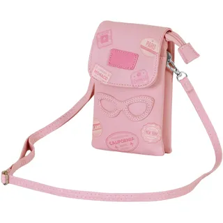 Karactermania Barbie Travel-Handytasche, Rosa, 13 x 19 cm