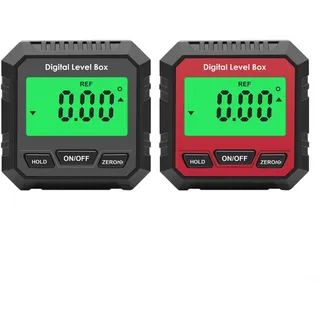 vtizikl Digitaler Winkelmesser, digitaler Neigungsmesser, Winkelmesser, Winkelmesswerkzeug, Winkellineal mit LCD-Display für die Reparatur von