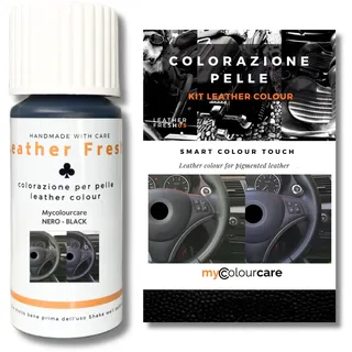 Lenkrad Farbe Reparatur Set schwarz Leder Leather fresh 30 ml
