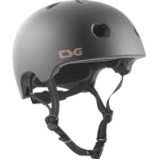 TSG Meta Solid Color Helm Schwarz S/M