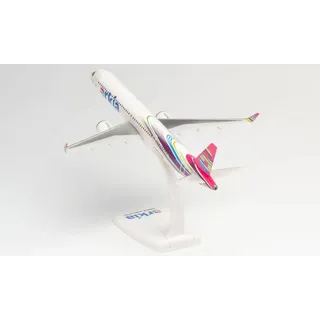 Herpa Modellflugzeug Herpa Snap-Fit 612524 A321LR Arkia Airbus 1:200