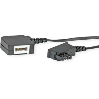 goobay TAE-F Verlängerung 6m,sw,St/Bu 50243