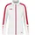Polyesterjacke Damen 004 weiß/rot 40