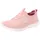 Summits Top Player Slip-Ons Rose Knit/Mauve Trim 40
