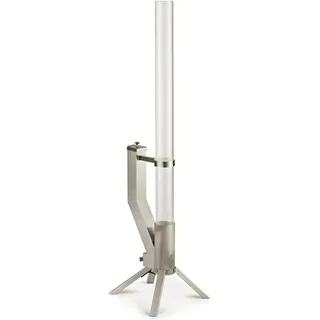 gardenflare Feuerrohr Klassik Ø 106 cm Silber