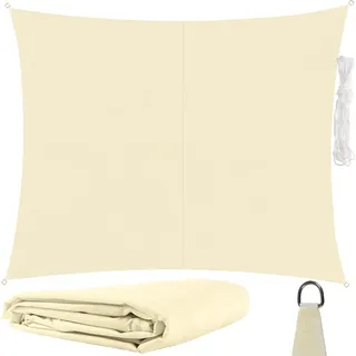 Awelco Sonnensegel 3x2m - Beige Gardlov 23163,