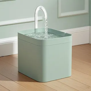 UUE Super Silent Katzen Trinkbrunnen, 1,5L Automatisch für Mehrere Haustiere