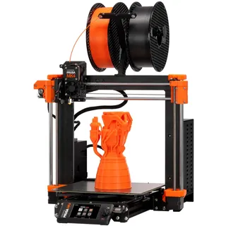 Original Prusa MK4 3D-Drucker-Kit, abnehmbare Druckblätter, Anfängerfreundliches 3D-Drucker-DYI-Kit, Spaß zu montieren, automatische Kalibrierung, Filamentprobe enthalten, Druckgröße 24 x 21 x 21 cm.