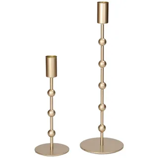 Boltze Kerzenleuchter Kimberly Metall Gold