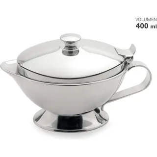 Weis Thermo-Sauciere aus Edelstahl doppelwandig, 400 ml