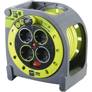 Masterplug Kabeltrommel 15m Lampen-Verbindungskabel