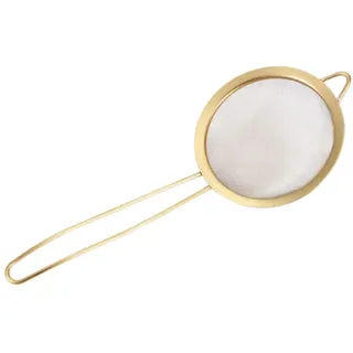 TOGEVAL Feinmaschiges Edelstahl Sieb Ölfilter Und Mesh Skimmer Löffel Zum Filtern Von Lebensmitteln 14cm Hitzebeständig Mit Aufhängegriff Für Küche Und Gastronomie