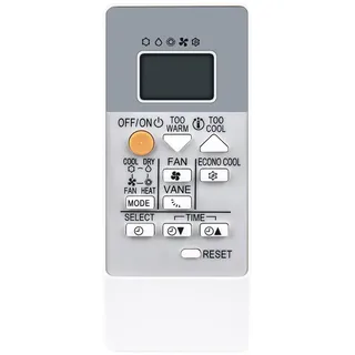 Fernbedienung Ersatz für ﻿Mitsubishi AC RH18A MSZ-HR25VF MSZ-HR35VF MSZ-HR42VF MSZ-HR50VF MSZ-HR25VF MSZ-HR25VF-E1,MSZ-HR25VF-E2,MSZ-HR25VF-E6,MSZ-HR25VF-E7,MSZ-HR25VF-ER1,MSZ-HR25VF-ET1,MSZ-HR35VF