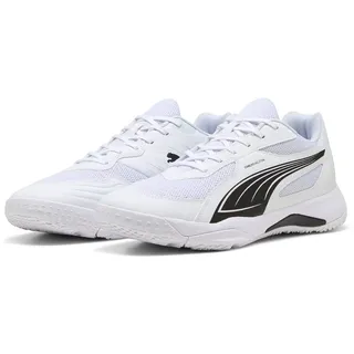 Puma Solarflash III Hallenschuhe Herren in puma white-puma black, 46