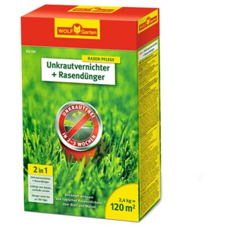 WOLF-Garten SQ 120 Unkrautvernichter plus Rasendünger 2,4 kg