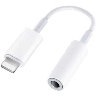 Lightning Kopfhörer Adapter [Apple MFi Zertifiziert] iPhone auf Klinke 3.5 Adapter AUX Audio Dongle auf Kopfhöreranschluss Adapter Kompatibel mit iPhone 14/13/12/11/XR/X/XS/8/7 Unterstützt alle iOS