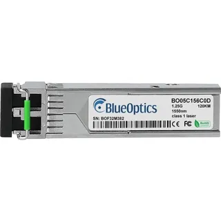 BlueOptics LinkSys SFP-1G-ZX-120KM kompatibler BlueOptics SFP BO05C156C0D,