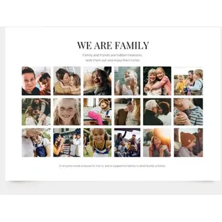 Fotocollage "Enjoy Life" auf Poster