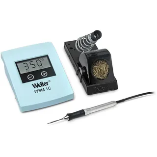 Weller WSM1C Lötstation digital 50W 100 - 400°C Akkubetrieben, inkl. Ablage