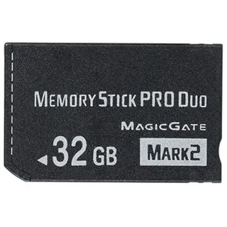 High Speed 32 GB Memeory Stick Pro Duo (Mark2) PSP-Speicherkarte kompatibel mit PSP1000 2000 3000 Kamera-Speicherkarte