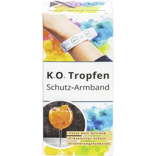 Xantus K.O. Tropfen Drinkcheck Armband - 2.0 Stück