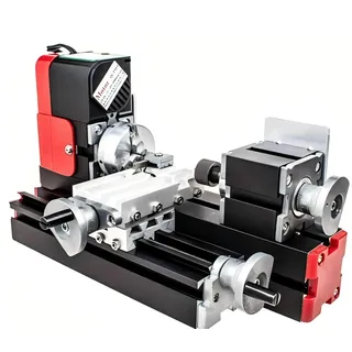 Mini Drehmaschine Metalldrehmaschine Mini-Drehmaschine Drehbank 20000rev/min 24W
