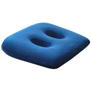 LoJax Memory Foam Sit Bone Relief Kissen mit Zwei Löchern,Orthopädisches Sitzkissen Sitz für Po, unteren Rücken, Hamstrings, Hüften, Sitzbeinhöcker